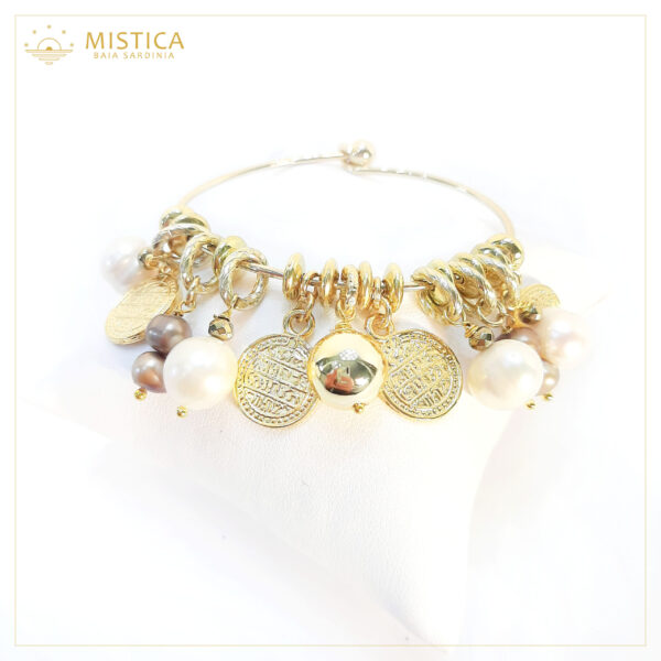 Bracciale orbita moneta