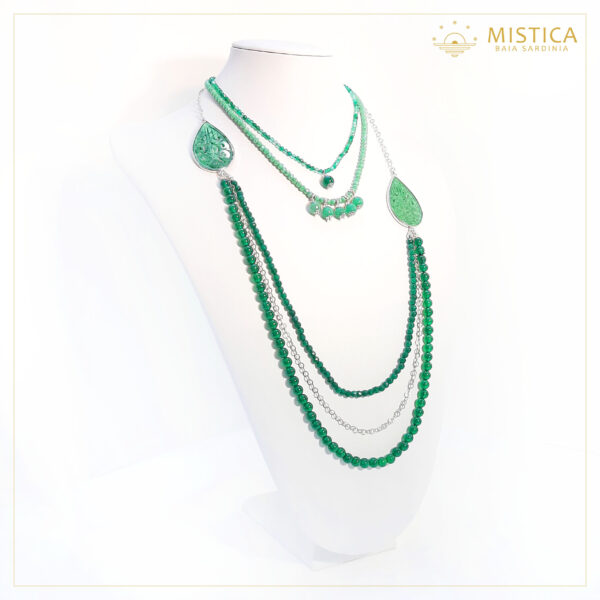 Collana eleganza di giada
