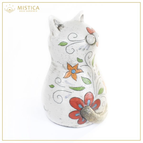 Flora Gatto in Ceramica Artigianale - immagine 3