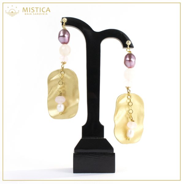 Orecchino Pink Obsession Placca
