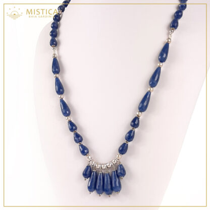 Collana Gocce di Lapislazzuli - immagine 3